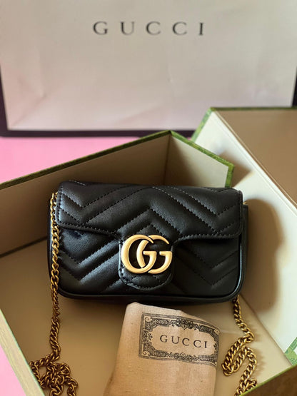 GUCCI MARMONT MINI MASTER SERIES – Women Bag (Black)
