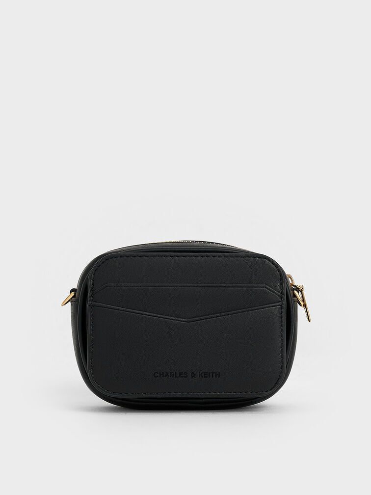 CHARLES & KEITH ARWEN QUILTED MINI BAG – Women Bag (Black)