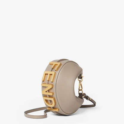 FENDI GRAPHY MINI – Women Bag | Luxury Leather Mini Hobo (Coffee)