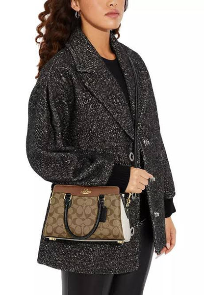 C-O-A-C-H DARCIE CARRYALL BAG – Women Bag (Beige Brown)