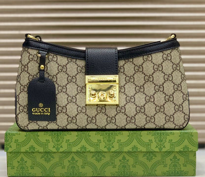 GUCCI PADLOCK – Women Shoulder Bag (New Design) (Black)