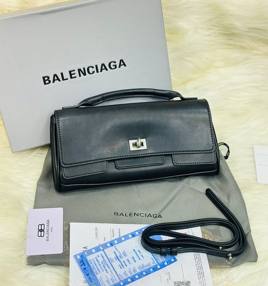 BALENCIAGA BEL AIR – Women Shoulder Bag (Black)