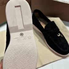 LORO PIANA SUMMER WALK – Women Ballet Flats / Loafers (Black)