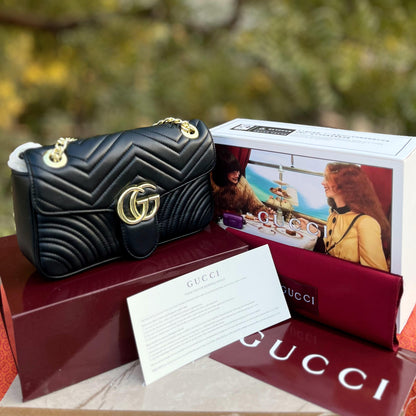 GUCCI Marmont – Master Quality Women Bag (Black)