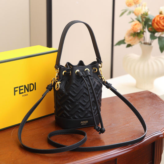 Fendi Mon Tresor Bucket Bag – Premium Women Bag (Black)