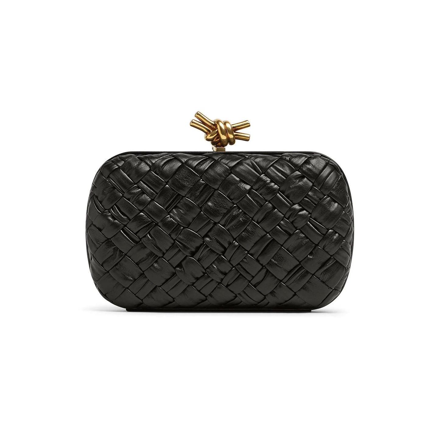Bottega Veneta Knot Clutch – Premium Quality (Black)