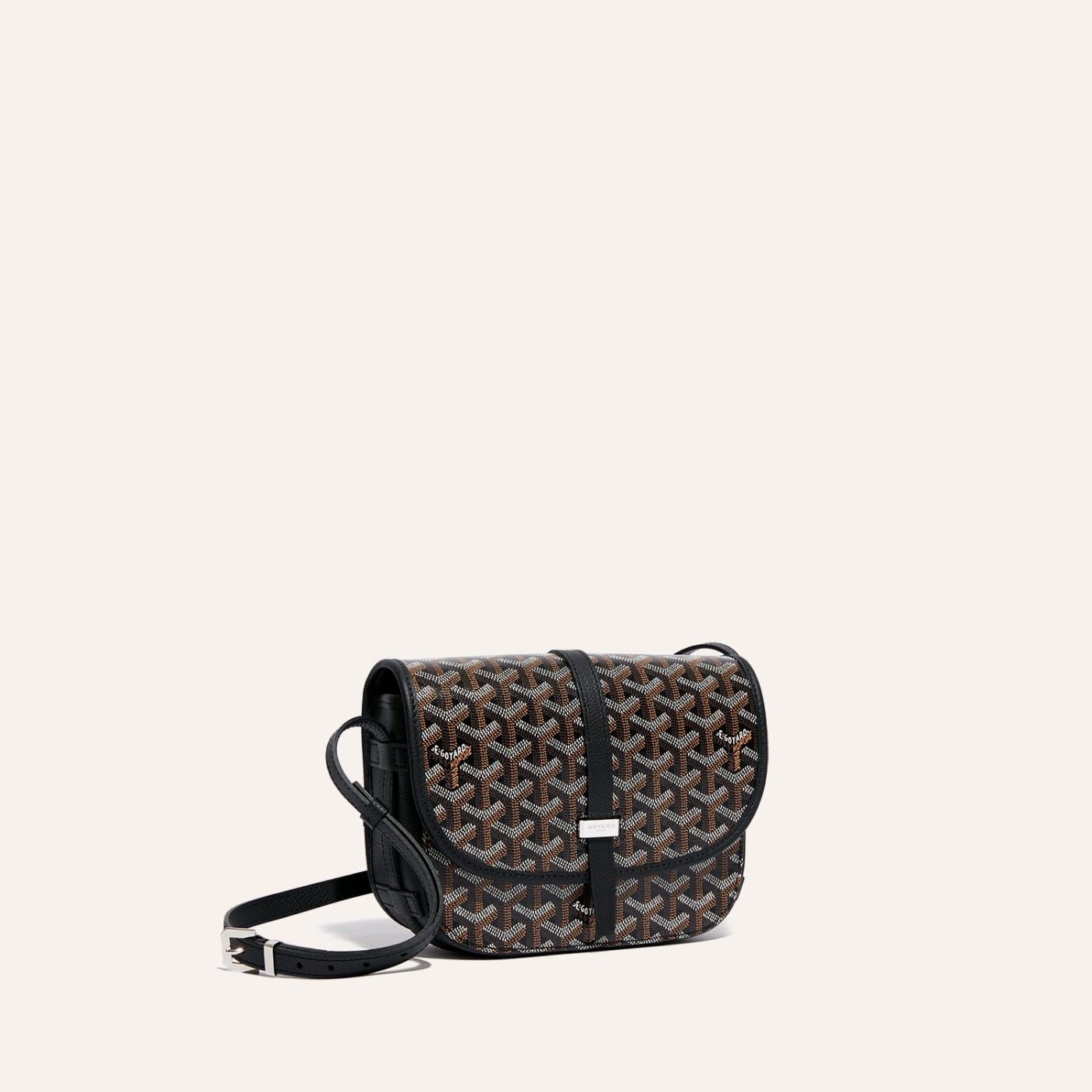 GOYARD Belvedere PM Women Bag – Crossbody Designer Luxury (Black)