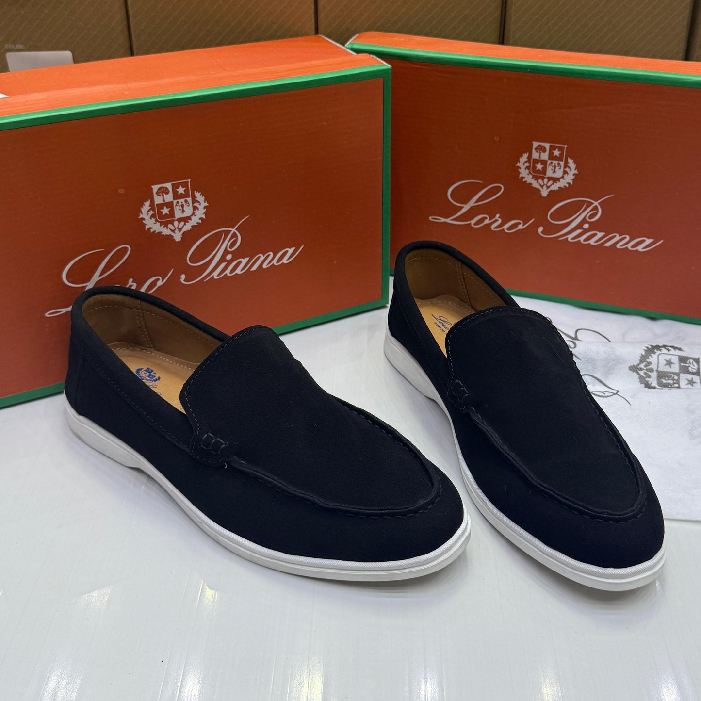 LORO PIANA Master Series – Men Shoes (Black)
