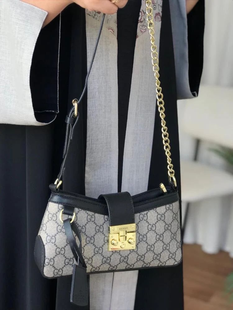 GUCCI PADLOCK – Women Shoulder Bag (New Design) (Black)