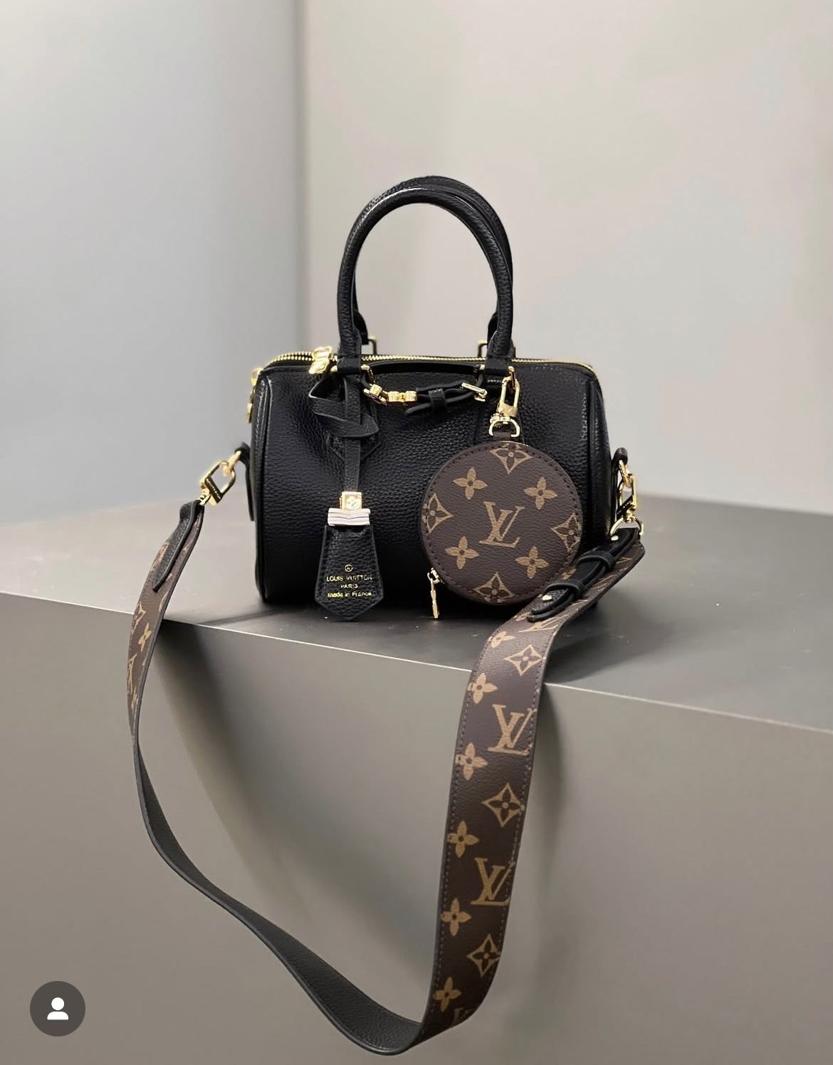 Louis Vuitton SPEEDY 18 – LV&I Olympic Edition (Black)