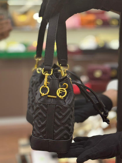 Fendi Mon Tresor Bucket Bag – Premium Women Bag (Black)