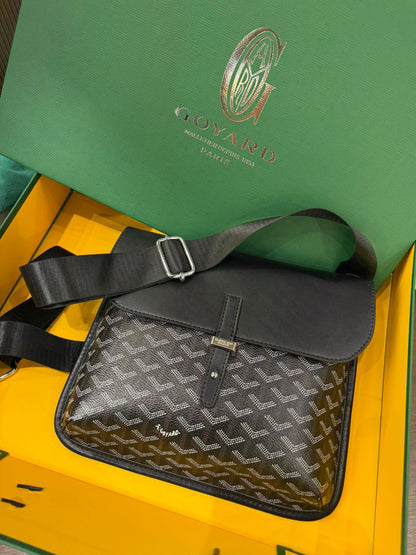 GOYARD COURSier MESSENGER BAG – Women Bag (Black)