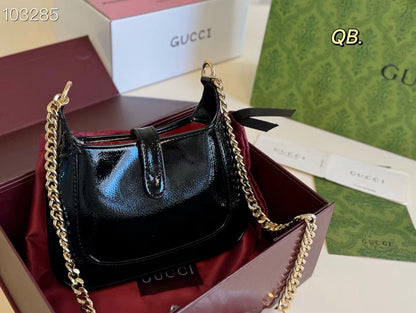 GUCCI JACKIE NOTTE MINI – Women Shoulder Bag (Black)