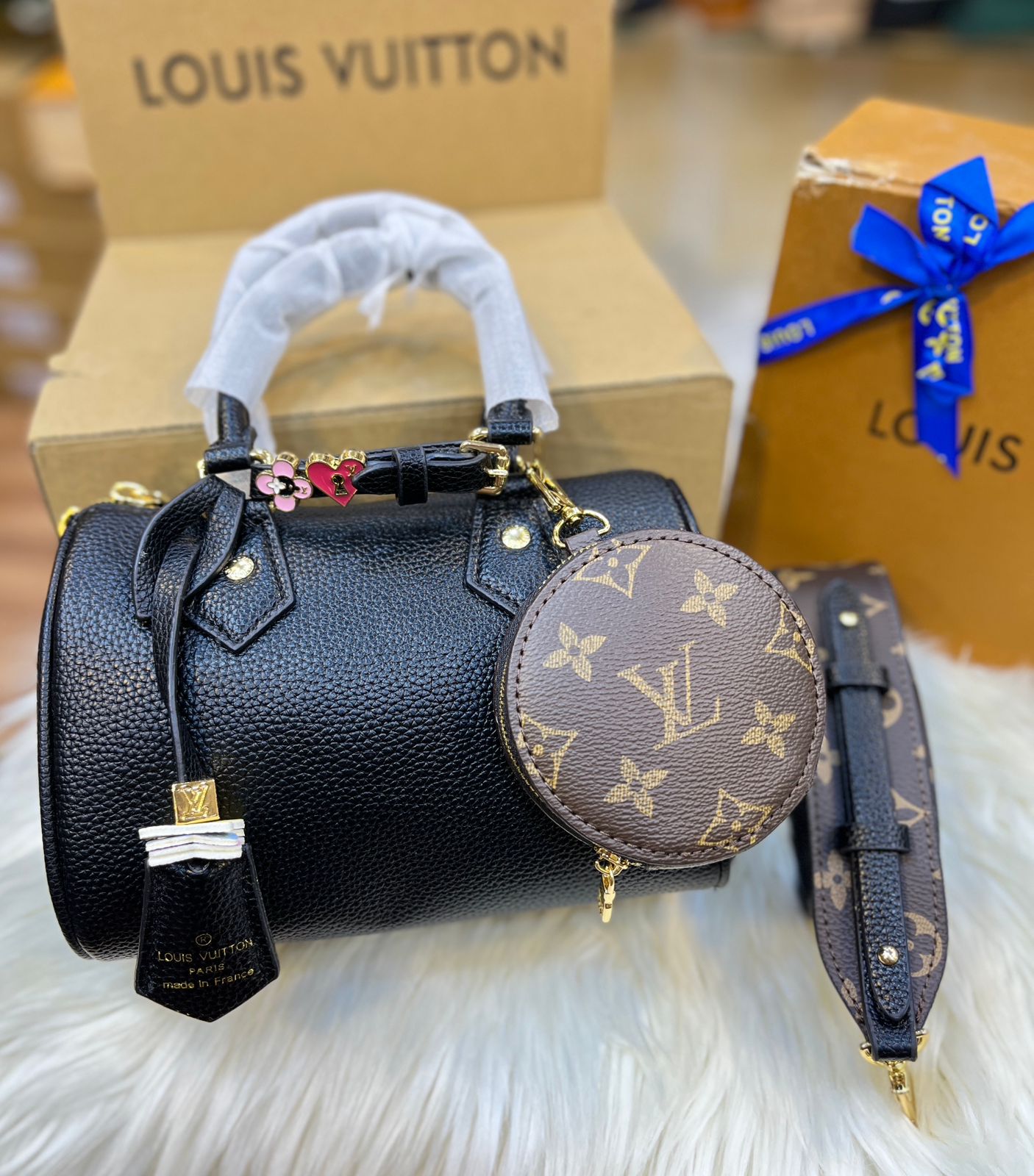 Louis Vuitton SPEEDY 18 – LV&I Olympic Edition (Black)