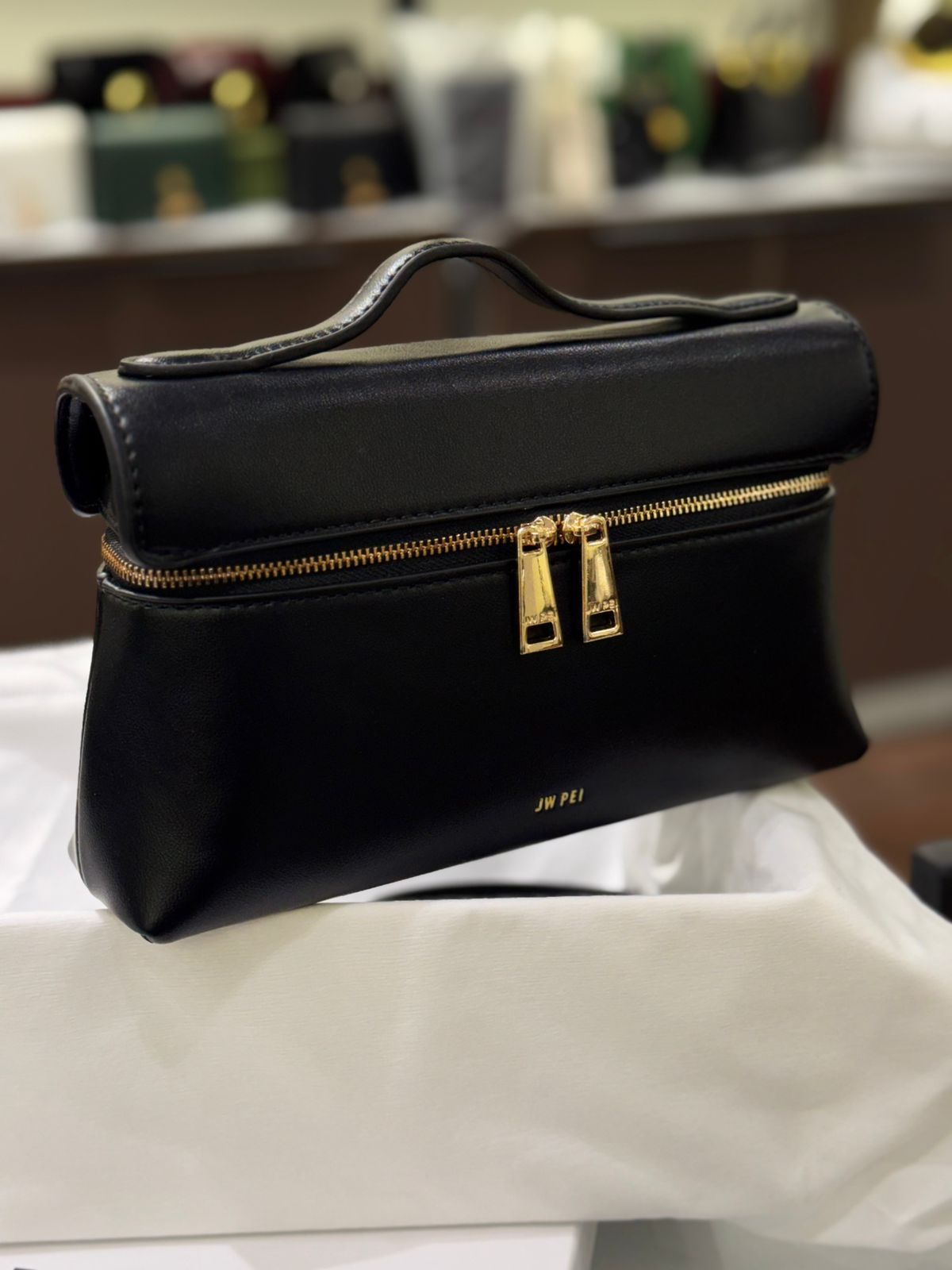 JW PEI WOMEN’S THEA TOP HANDLE BAG – Women Bag (Black)