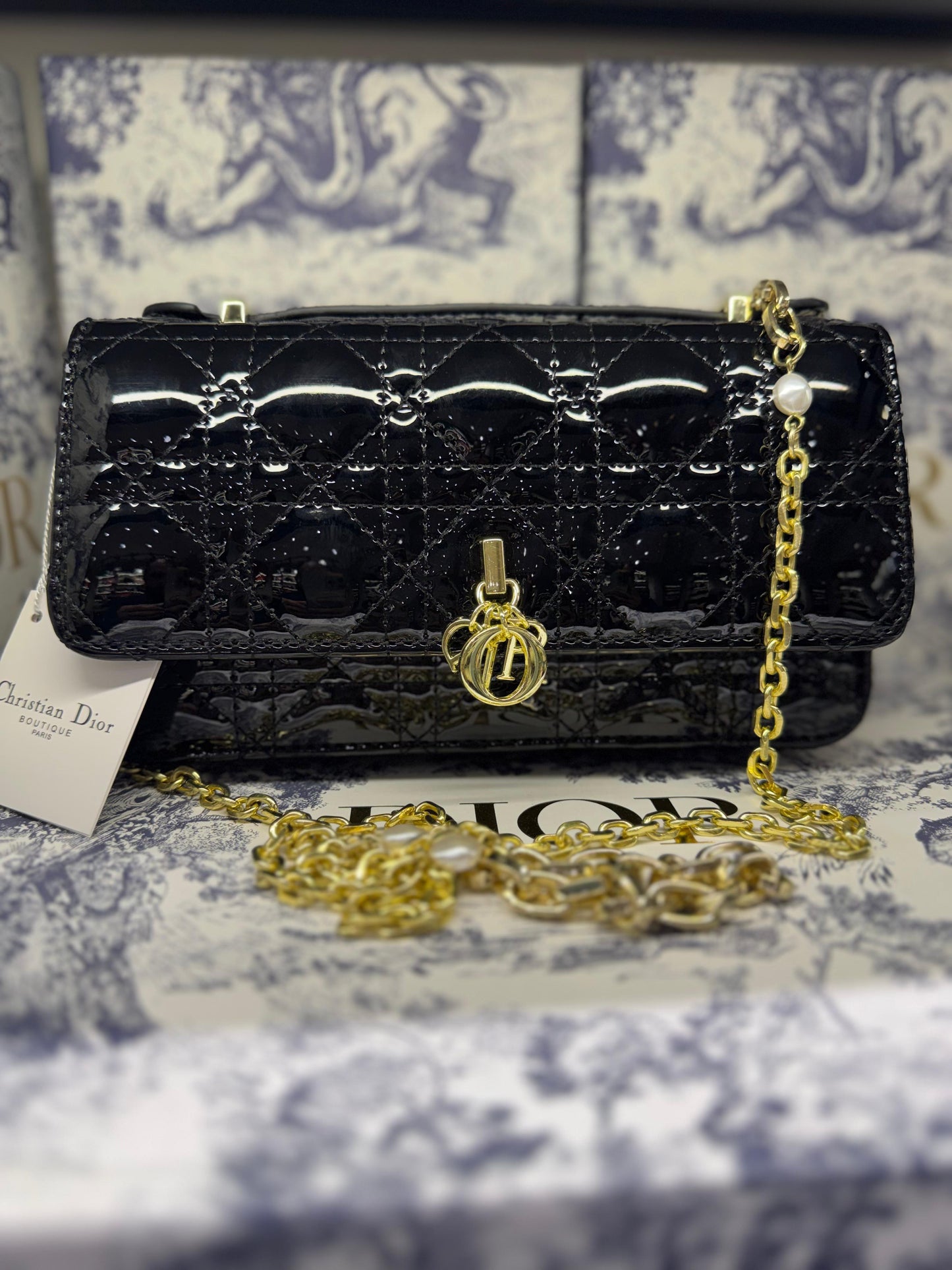 CHRISTIAN DIOR – MY DIOR MINI BAG (Black)