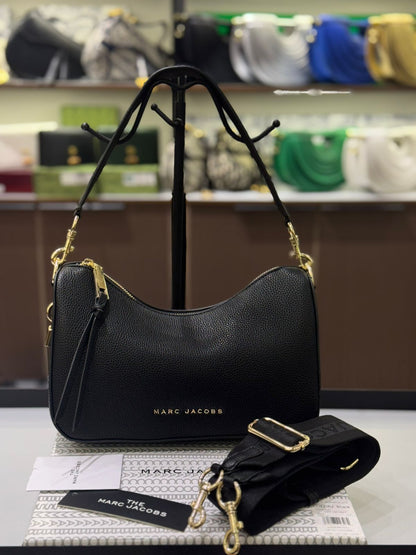 MARC JACOBS Drifter Small Convertible Shoulder Bag – Premium Quality (Black)