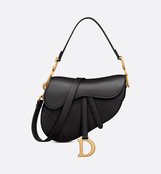 DIOR Saddle Bag – Premium Quality Designer Women Bag (Black)