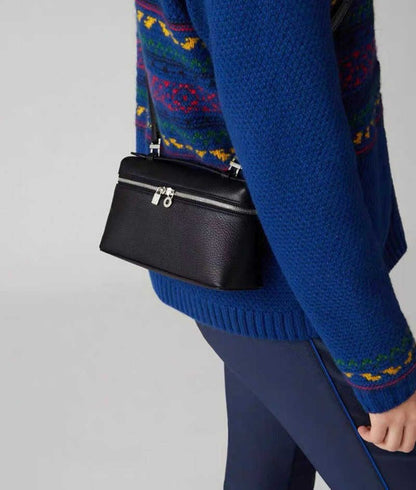 LORO PIANA Extra Pocket L19 Handbag (Black)