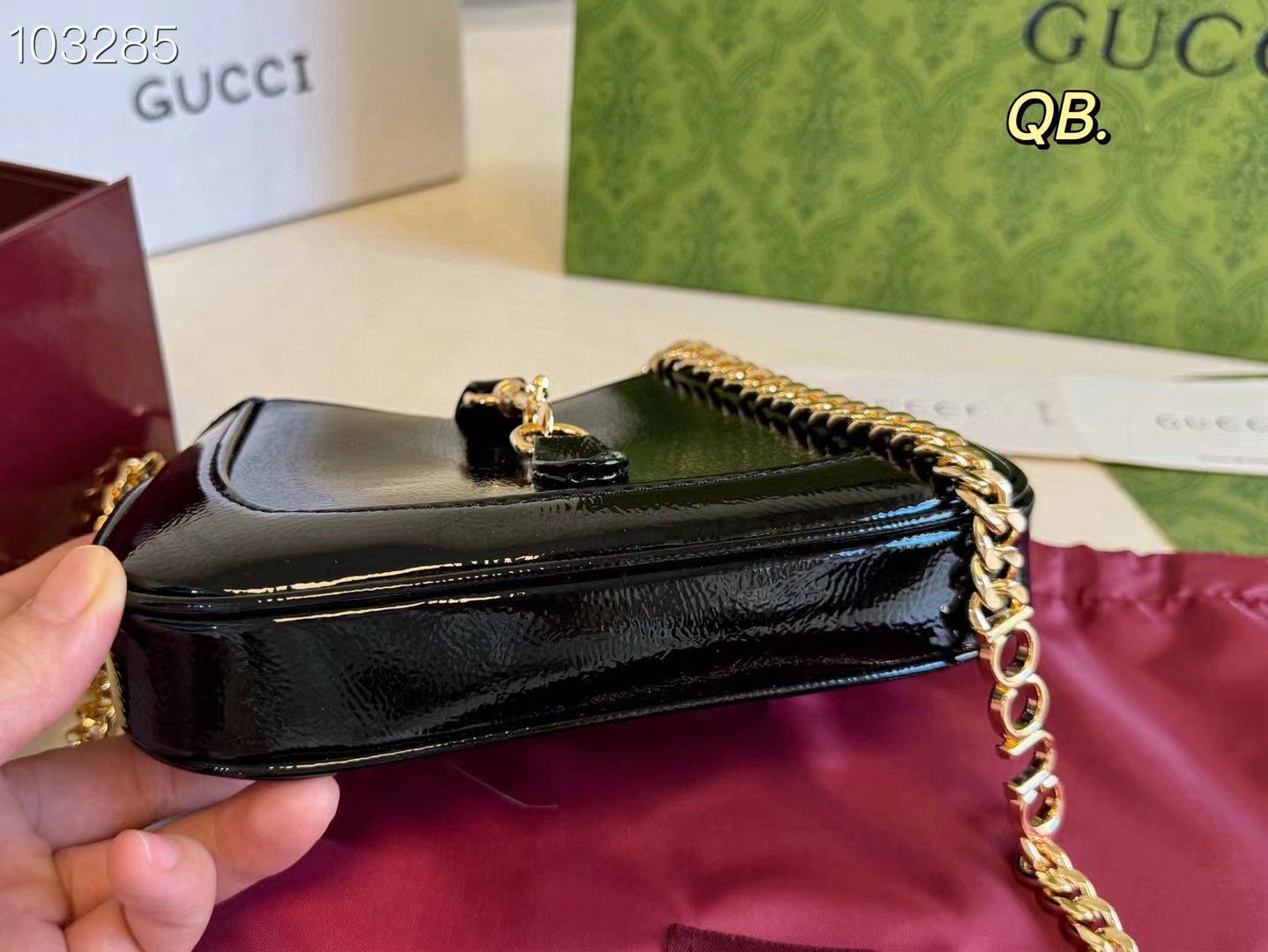 GUCCI JACKIE NOTTE MINI – Women Shoulder Bag (Black)