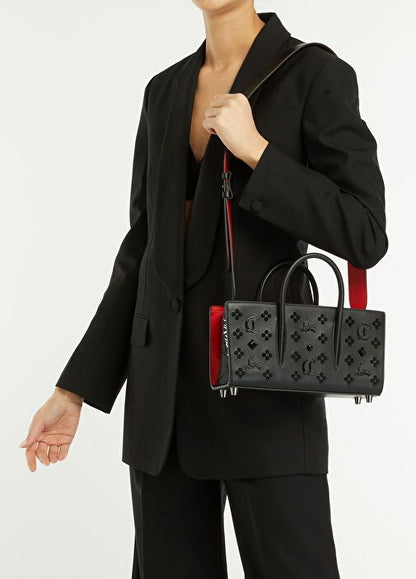 CHRISTIAN LOUBOUTIN – Luxury Women Handbag with Long Belt (Black Design A)