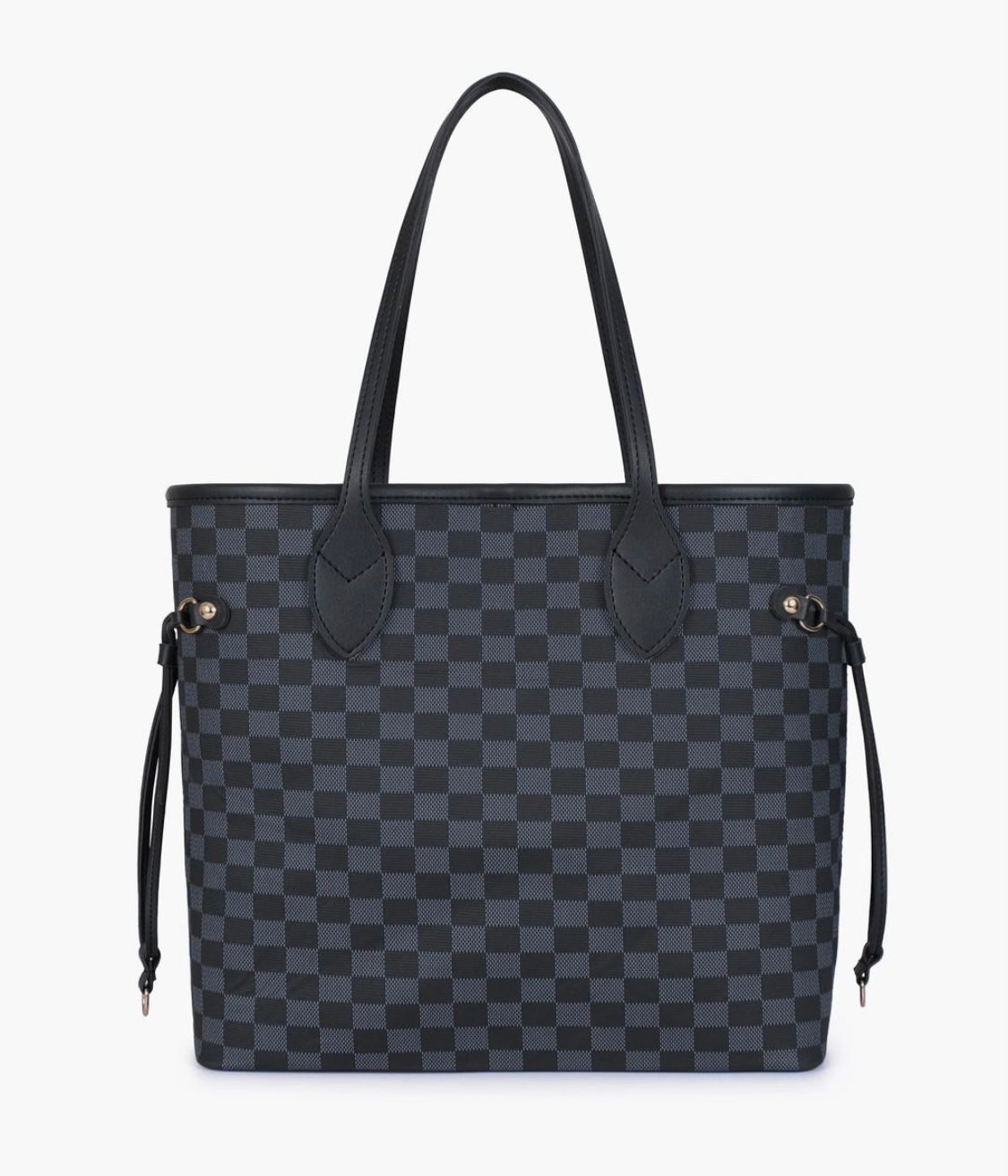LOUIS VUITTON NEVERFULL – Women Tote Bag 2PC Set (Black Design 2)