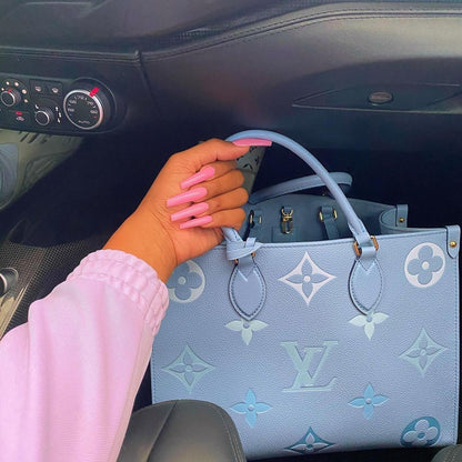 LOUIS VUITTON – ONTHEGO MM TOTE BAG (Sky Blue)