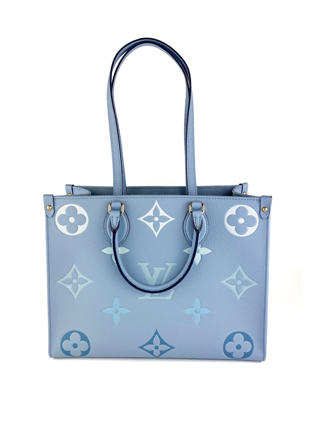 LOUIS VUITTON – ONTHEGO MM TOTE BAG (Sky Blue)