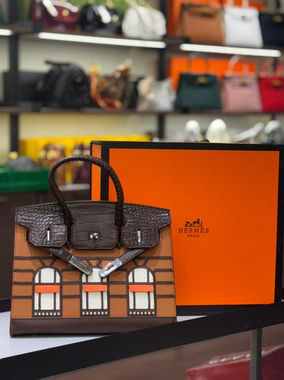 Hermès Limited Edition Birkin Faubourg Sellier – Premium Women Bag (Chocolate Brown)
