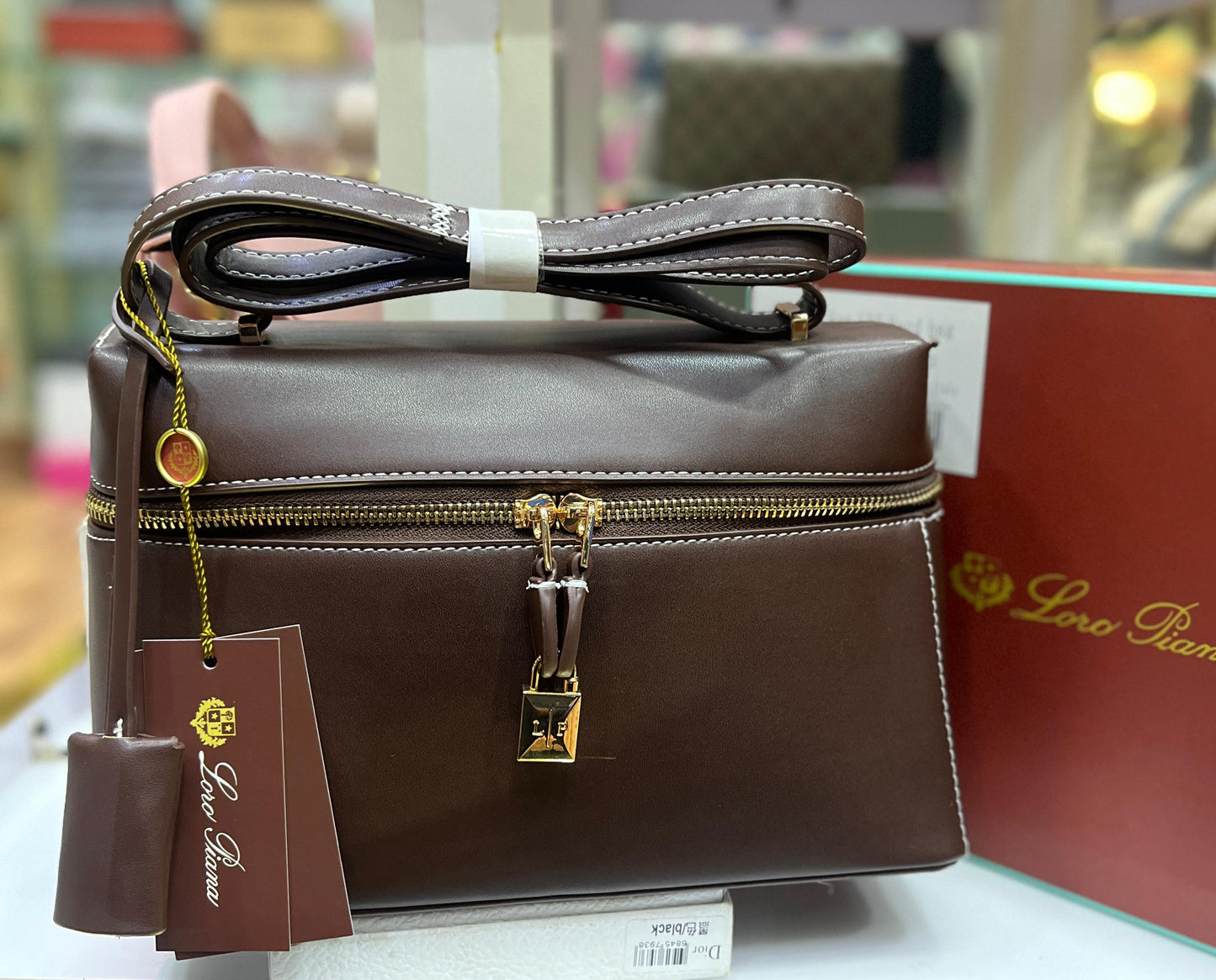 LORO PIANA Extra Bag L27 – Women Bag (Brown)