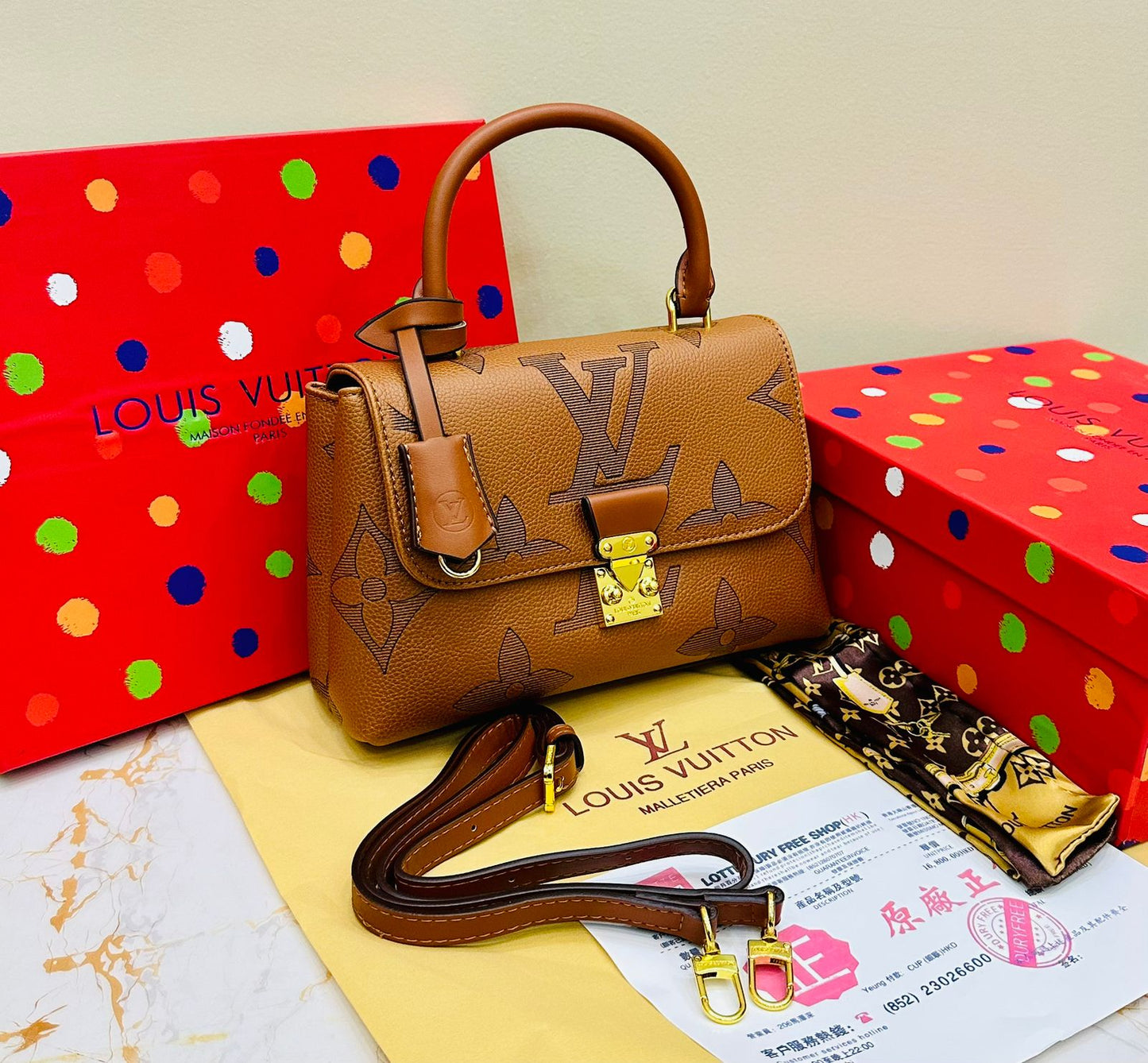 LOUIS VUITTON RESTOCK – Women Bag (Brown)
