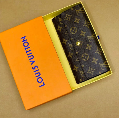 NEW DESIGN – LV Brand Wallet (Official Model) (Brown)