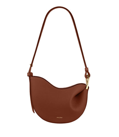 POLÈNE Tonca – Textured Cognac Edition Women Bag (Brown)