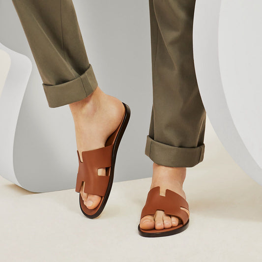 HERMÈS IZMIR – Women Sandals (Brown)