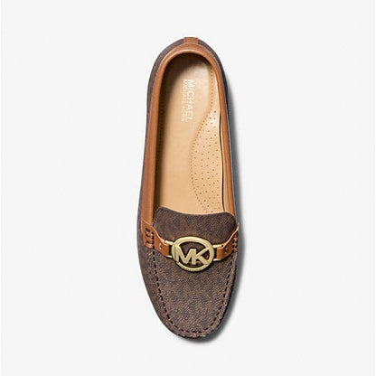 MICHAEL KORS WOMEN LOAFERS – Premium Comfort Footwear (Brown)