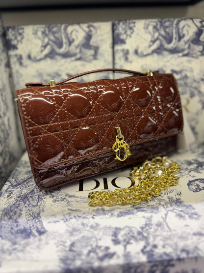 CHRISTIAN DIOR – MY DIOR MINI BAG (Chocolate Brown)