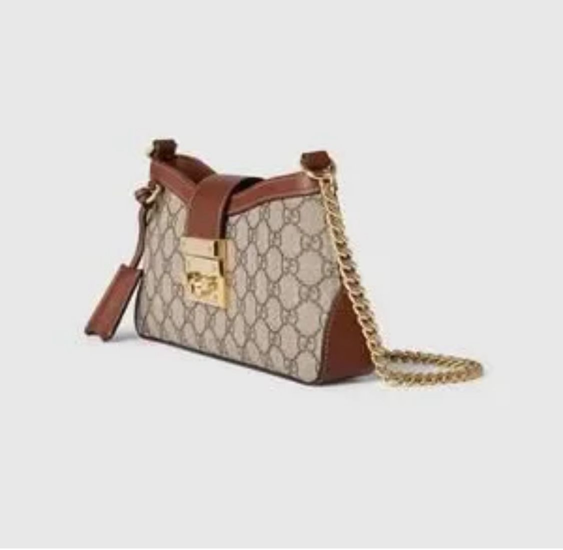 GUCCI PADLOCK – Women Shoulder Bag (New Design) (Brown)