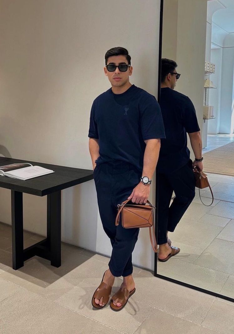 Hermès Izmir Sandal – Gents Men Sandal | Premium Quality (Brown)