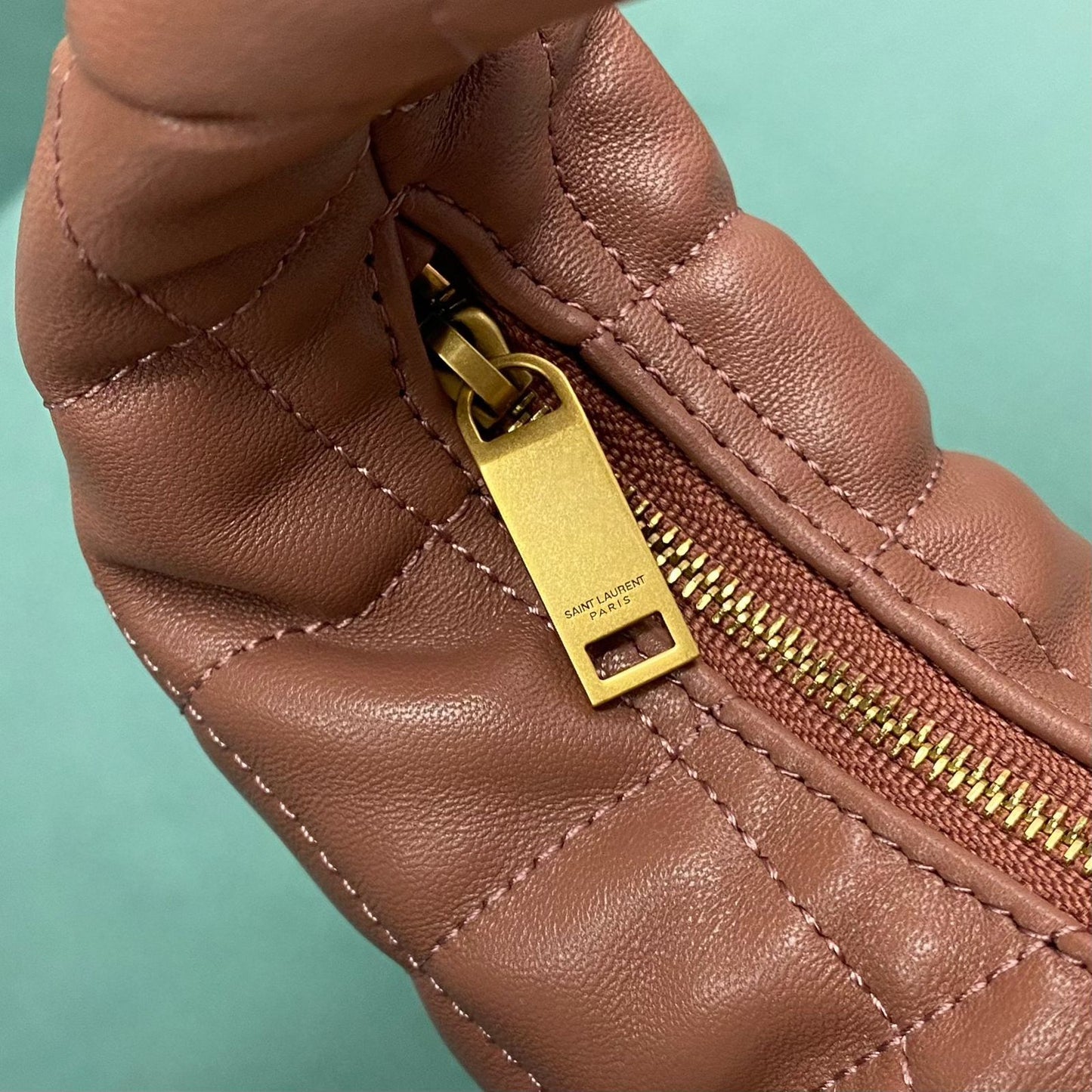 SAINT LAURENT YSL ICARINO QUILTED NAPPA – Women Bag (Brown)