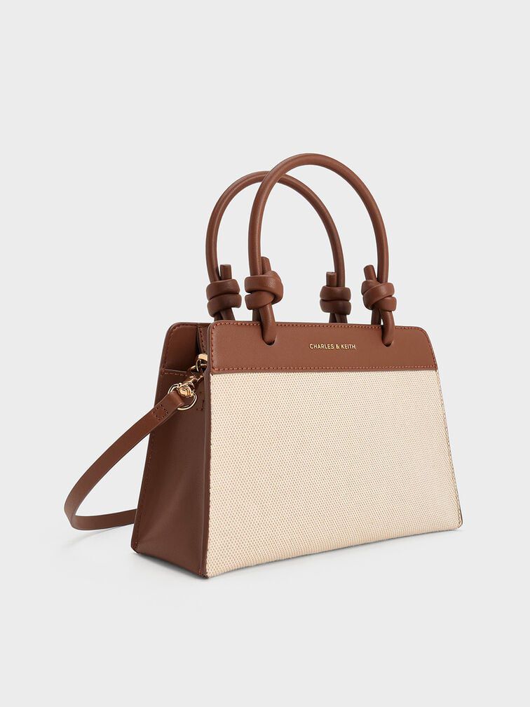 CHARLES & KEITH – Women Bag (Beige & Brown)