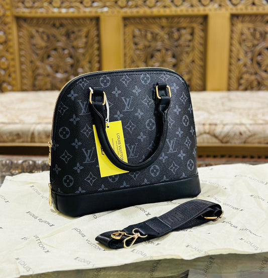 High Quality Louis Vuitton Alma Women Bag (Black)