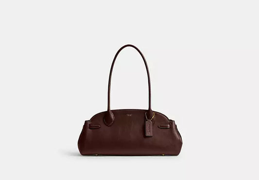 C-O-A-C-H Empire Carryall Women Bag – Vintage Luxe Edition (Maroon)