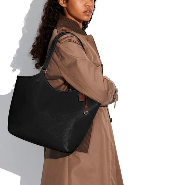 C-O-A-C-H Day Tote Women Bag 2PC Set – Premium Black Edition