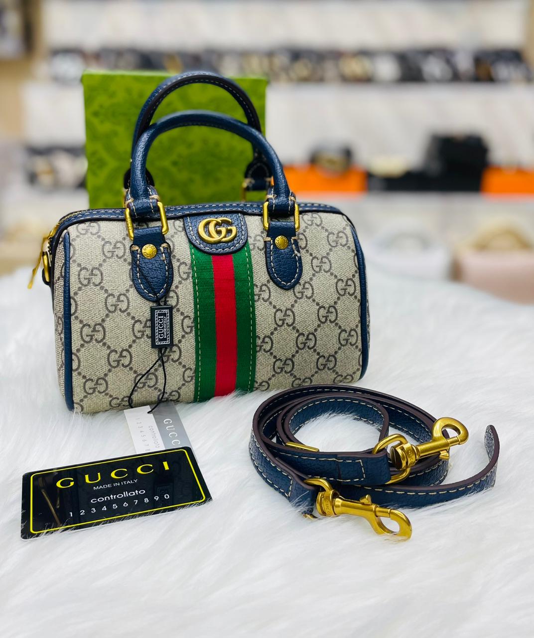 G-U-C-C-I MASTER QUALITY DESIGNER – Women Bag (Dark Blue)