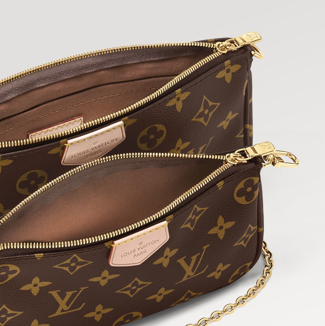 Louis Vuitton Women's Multi Pochette Accessoires Bag (Brown)