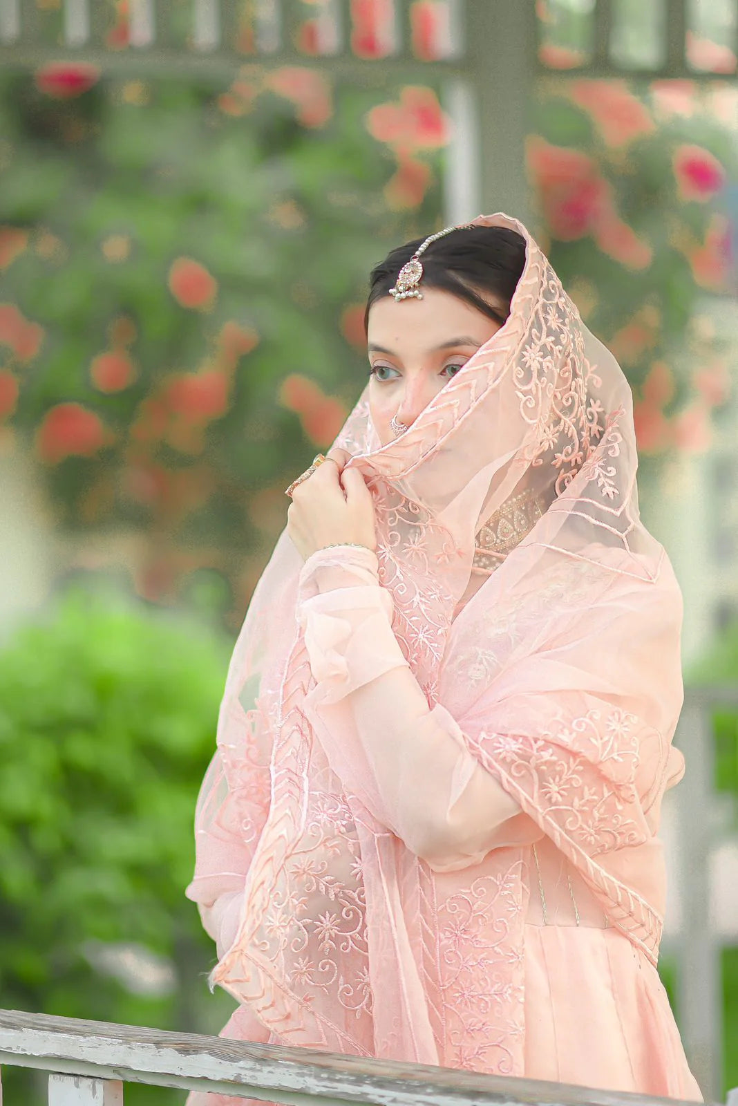 TAJ MEHAL Wedding 3pc Stitched (Pink)