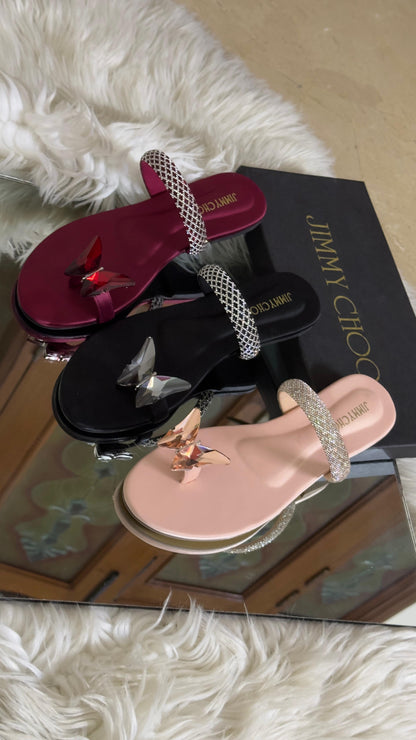 New Arrival – Jimmy Choo Slippers (Peach)