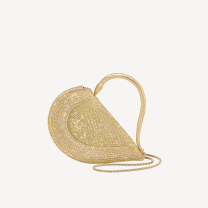 BVLGARI SERPENTI CUORE 1968 – Women Bag | Luxury Top Handle & Crossbody (Gold)