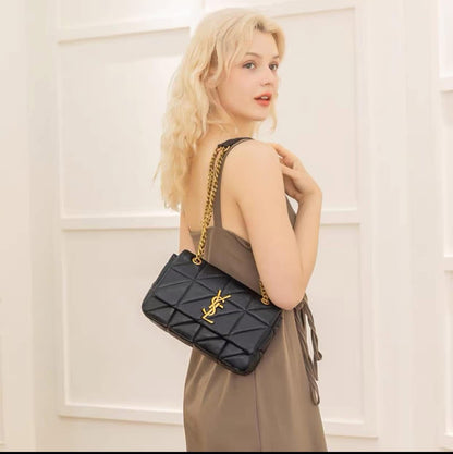 SAINT LAURENT JAMIE 4.3 MINI – Women Bag (Golden Black)