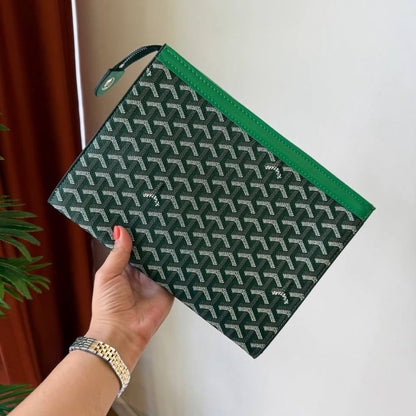 GOYARD SENAT MM POUCH – Women Bag (Green)